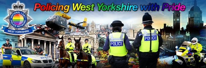 West Yorkshire Police LGBTQ 🌈🏳️‍⚧️ banner