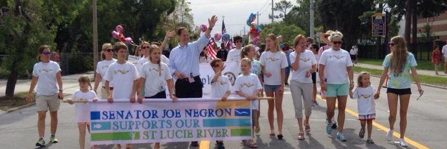 Joe Negron banner