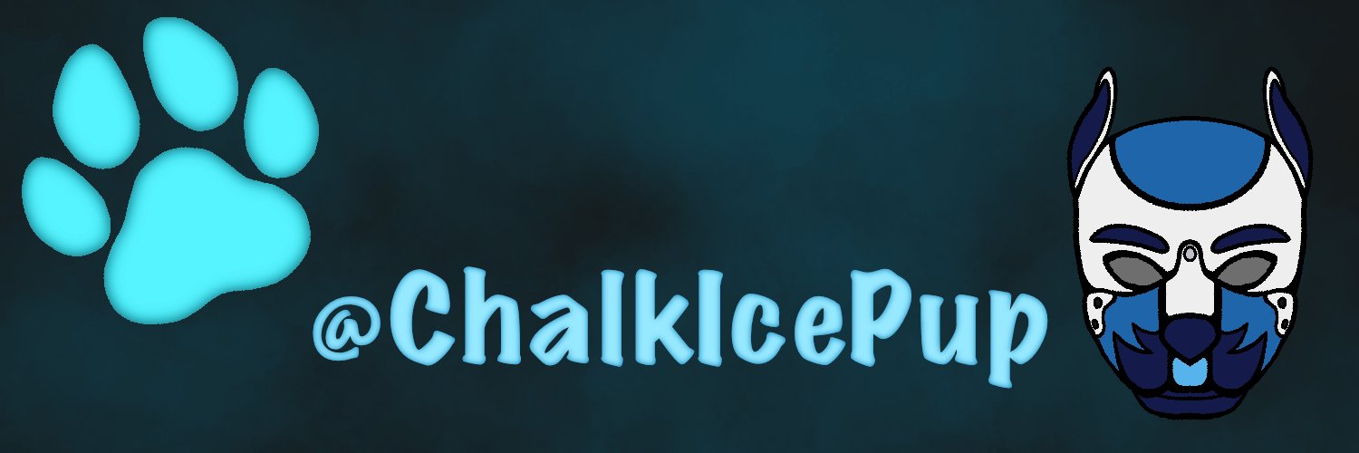 Pup Chalky banner