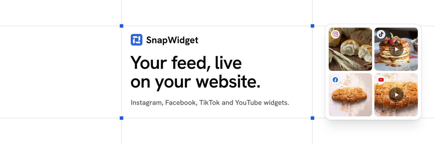snapwidget's profile banner image
