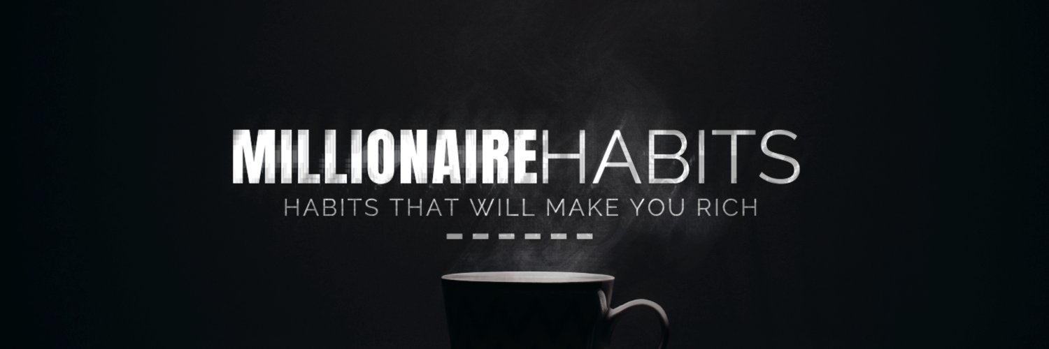 Steve · Millionaire Habits's banner
