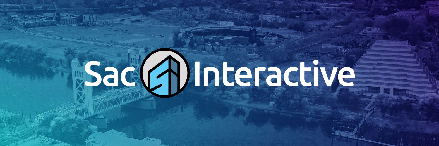 Sac Interactive Tech Meetup banner