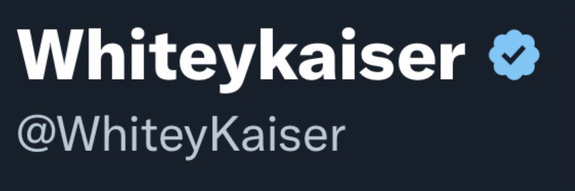 WhiteyKaiser's profile banner image