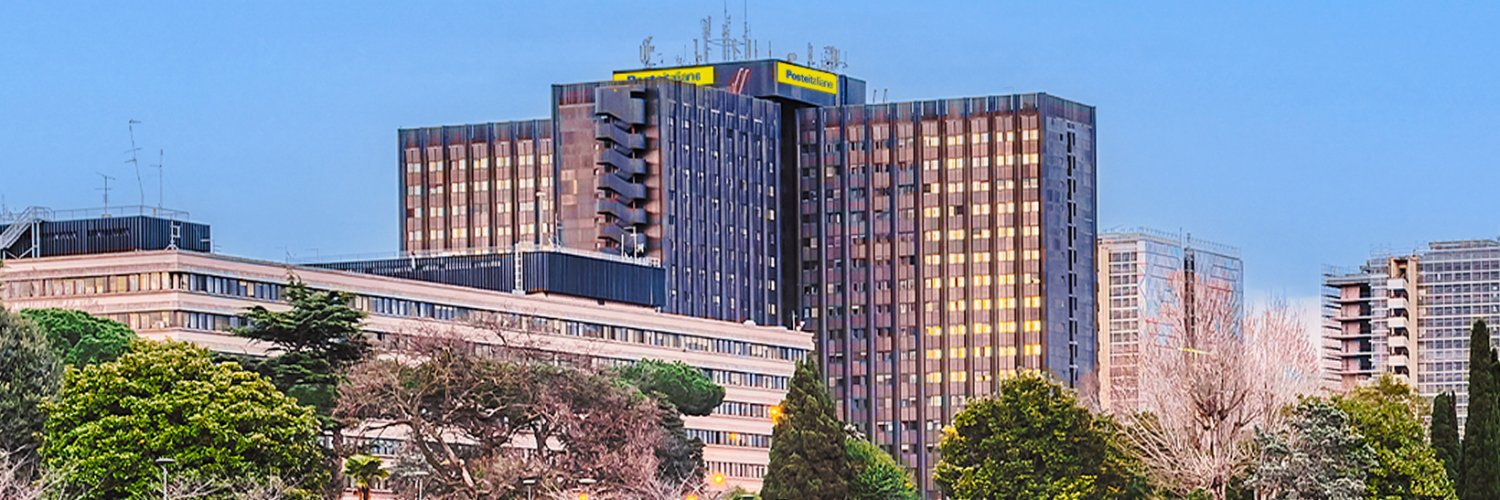 Poste Italiane's banner