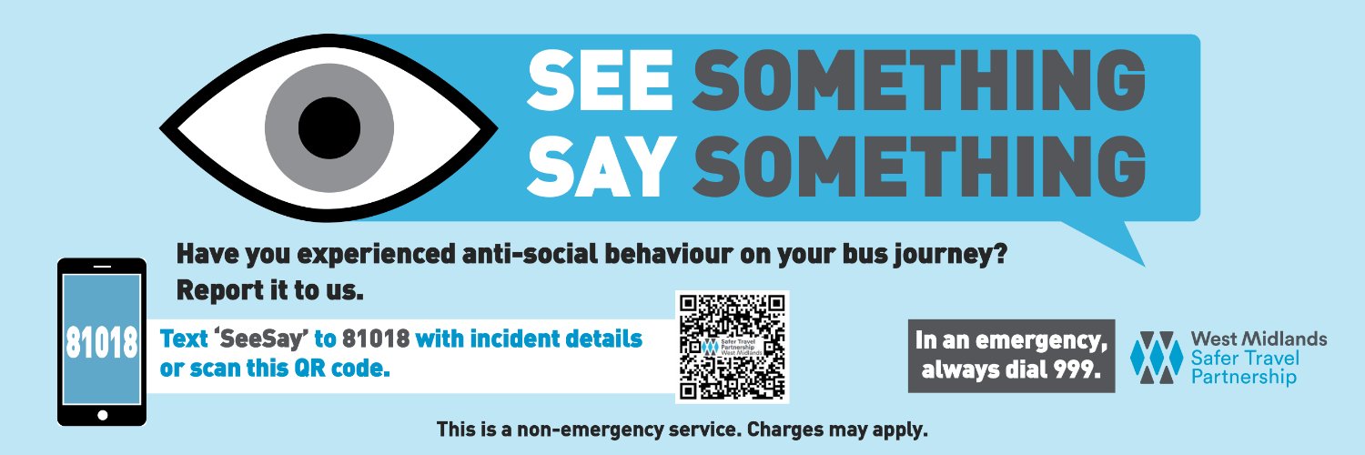 Safer Travel Police's banner