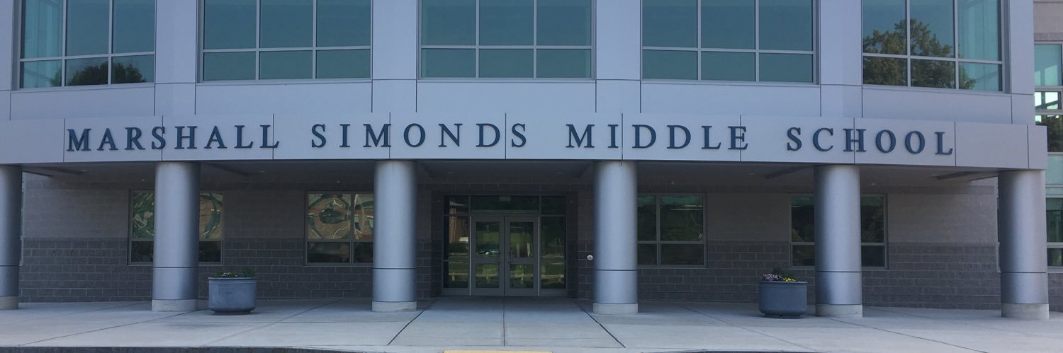 Marshall Simonds Middle School banner