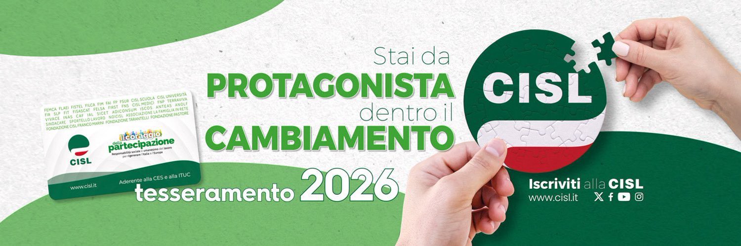 Femca CISL Nazionale banner