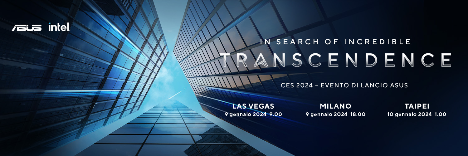 ASUS Italia banner