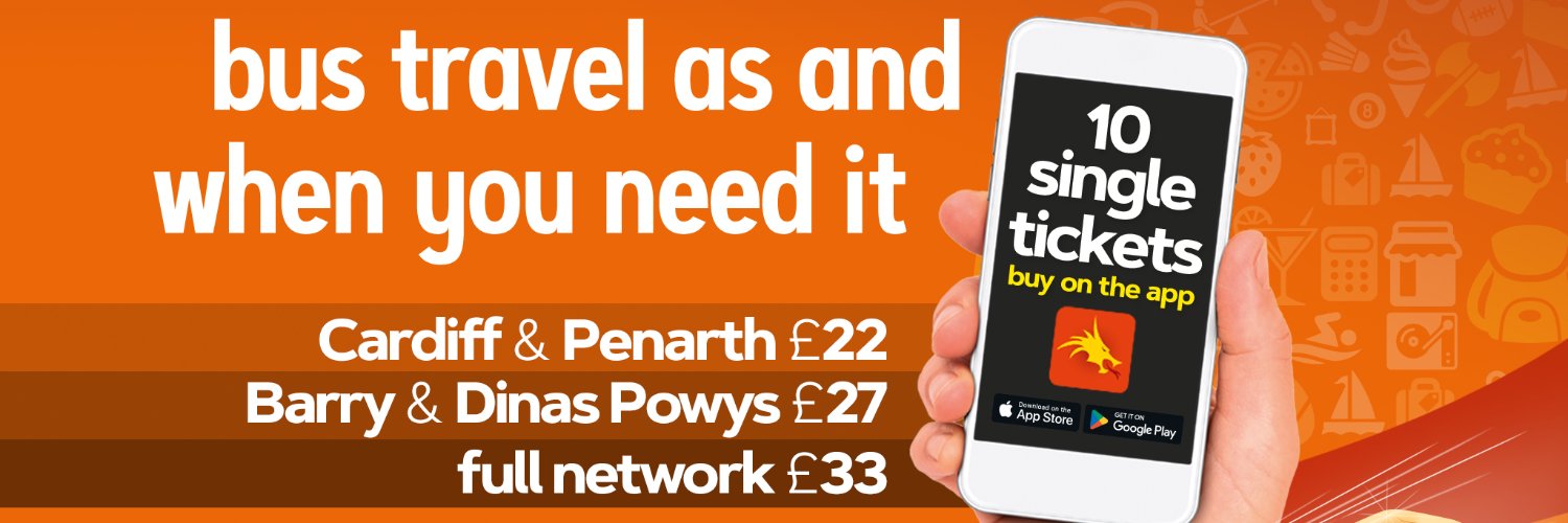 Cardiff Bus banner