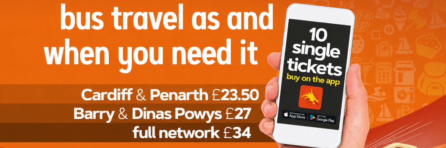 Cardiff Bus banner