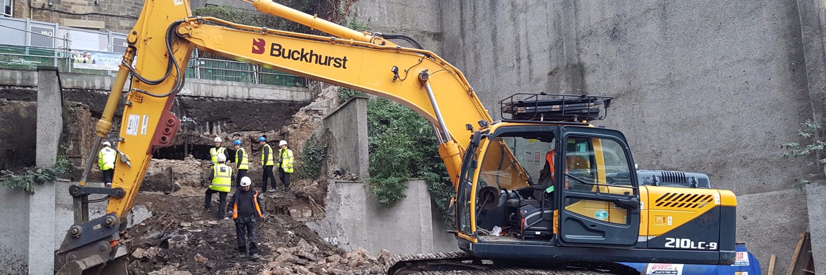 Buckhurst Plant Hire banner