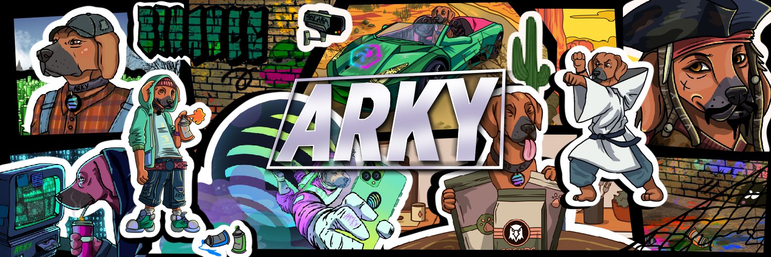 ARKY ON SOL banner