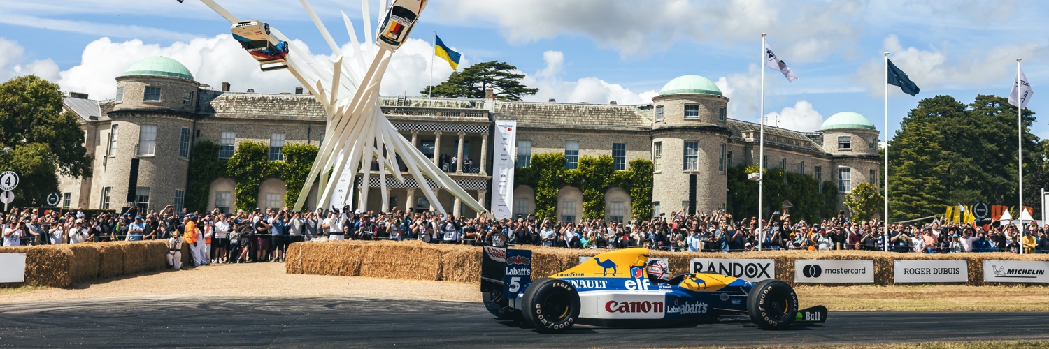Nigel Mansell CBE banner