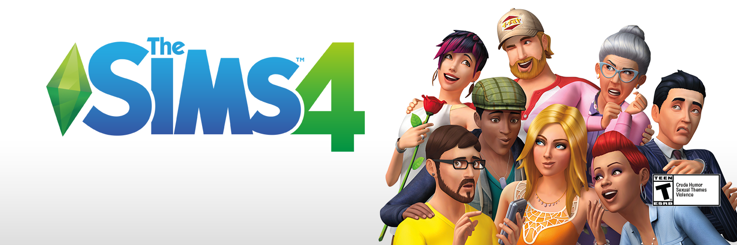 Follow at @TheSims! banner