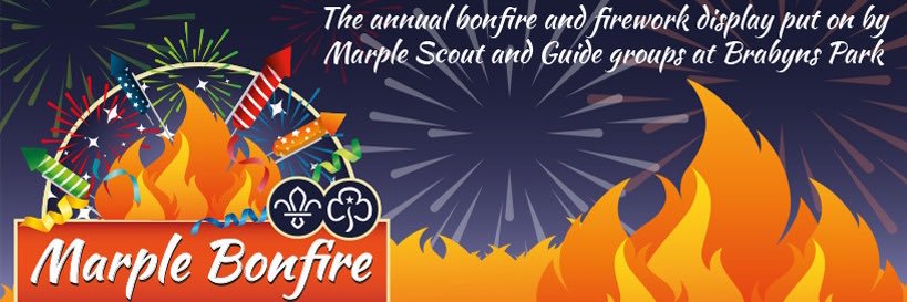 Marple Bonfire banner