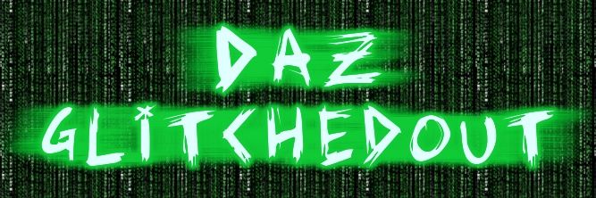 dazglitchedout's profile banner image