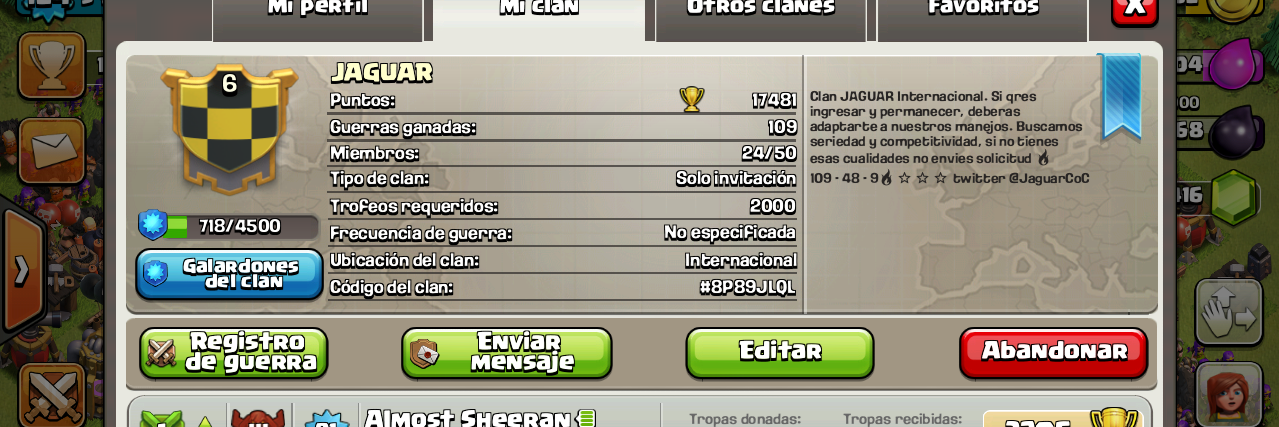 JaguarCoC's profile banner image