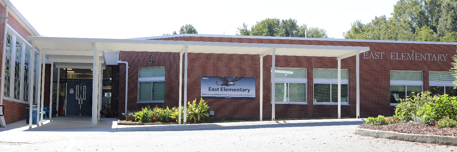 East Elementary School banner