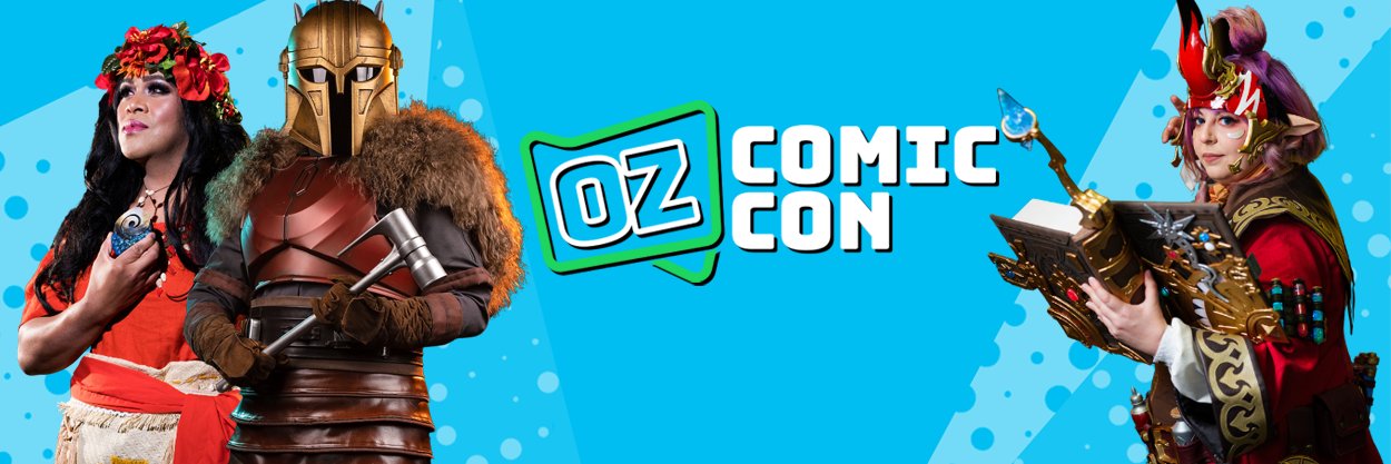 Oz Comic-Con banner