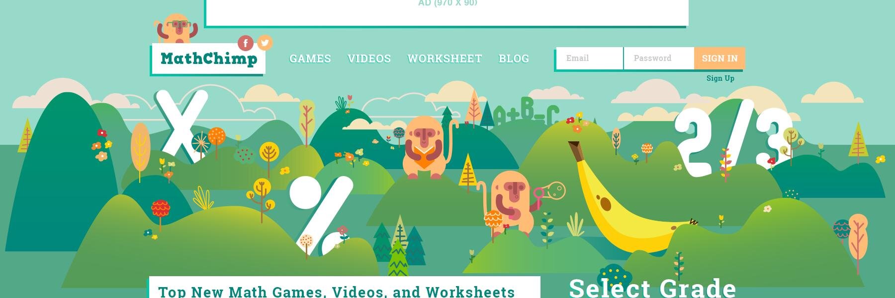 MathChimp's profile banner image