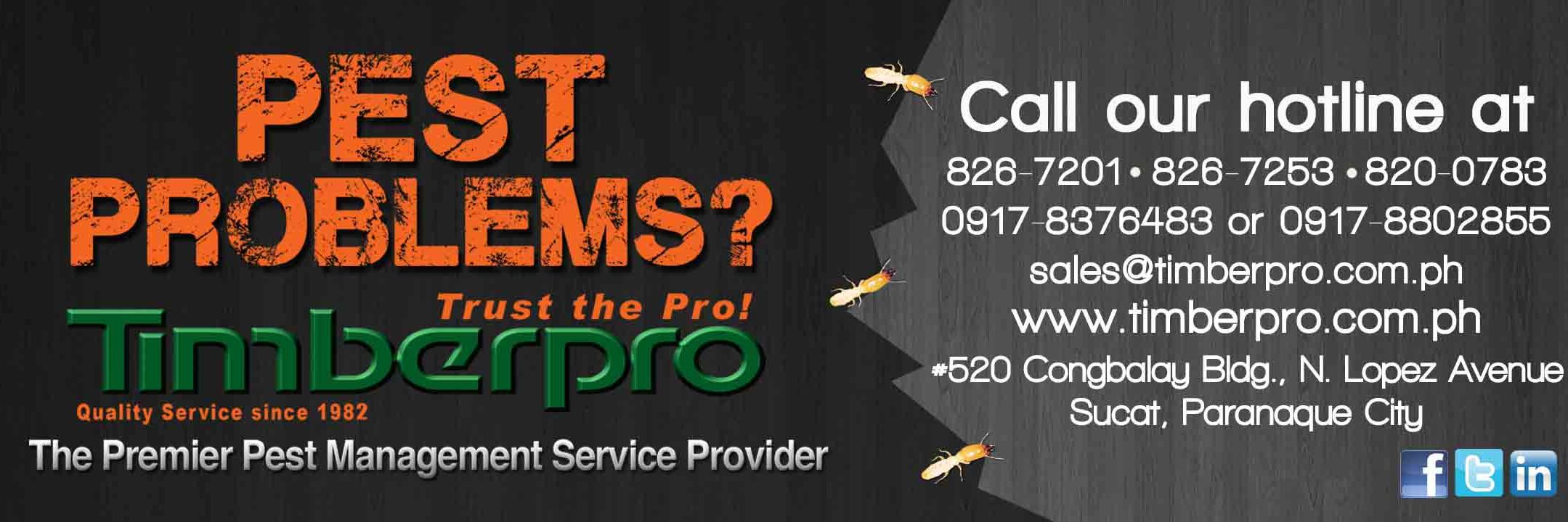 Timberpro Inc. banner