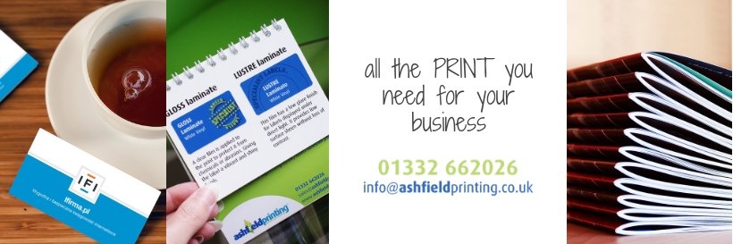 Ashfield Printing banner