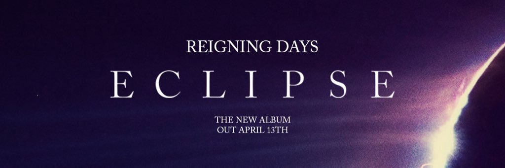 REIGNING DAYS banner