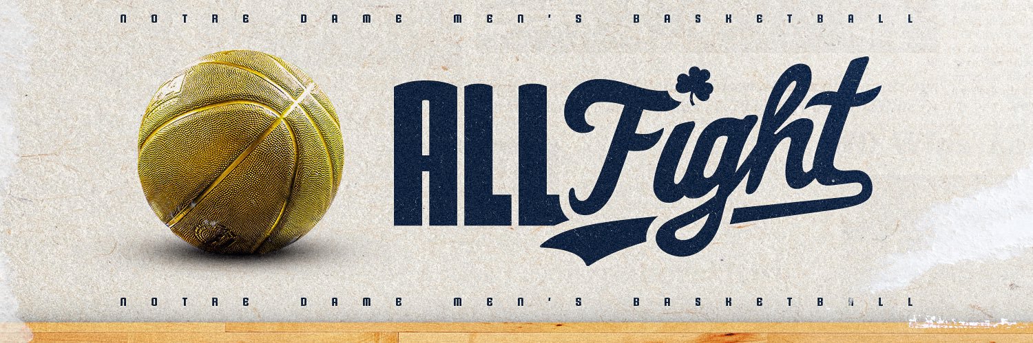Notre Dame Men's Basketball's banner