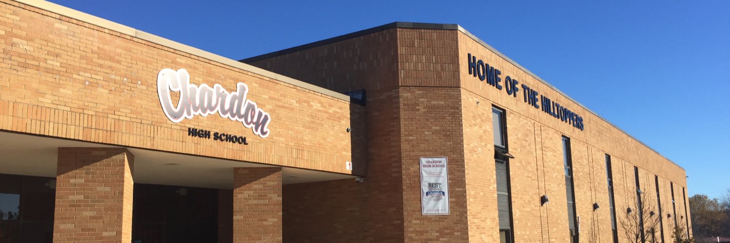 Chardon High School banner