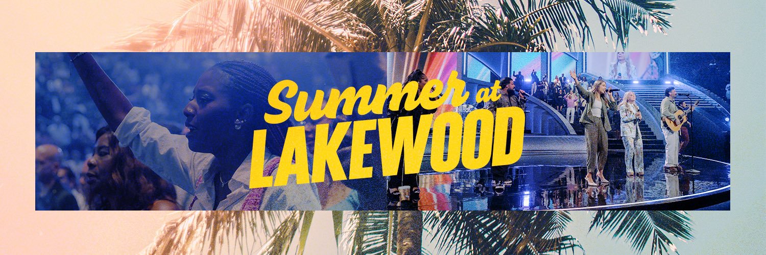 Lakewood Church's banner