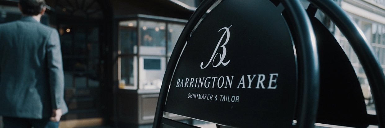 Barrington Ayre Shirtmaker & Tailor banner
