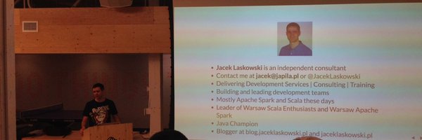 jaceklaskowski Profile Banner