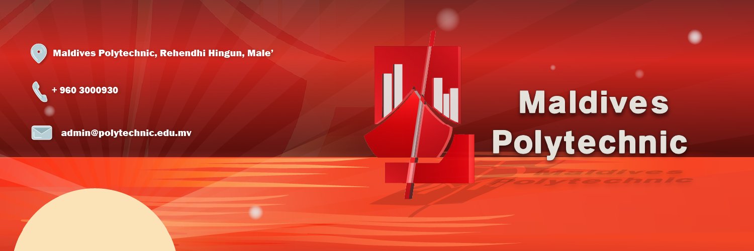 Maldives Polytechnic banner