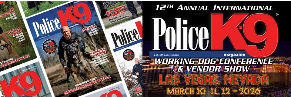 Police K-9 Magazine & Conference banner