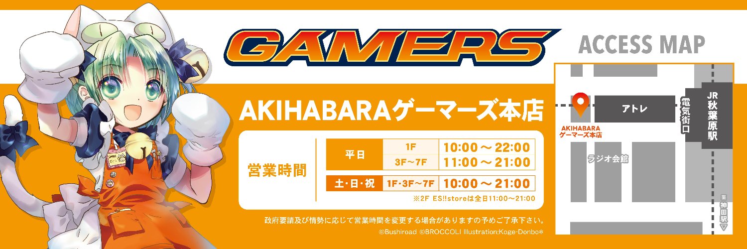 AKIHABARAゲーマーズ本店's banner