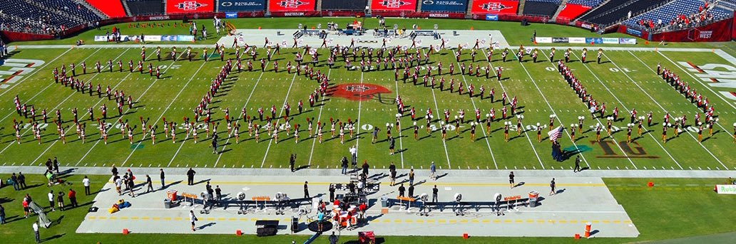 SDSU Marching Aztecs banner