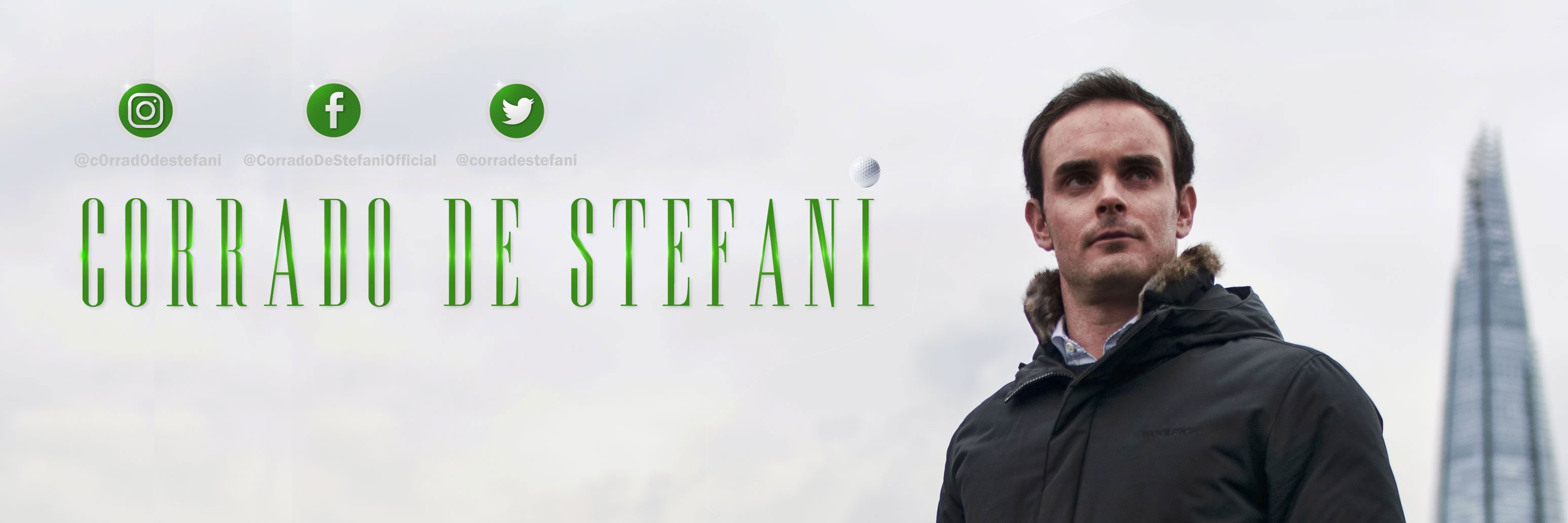 Corrado De Stefani banner