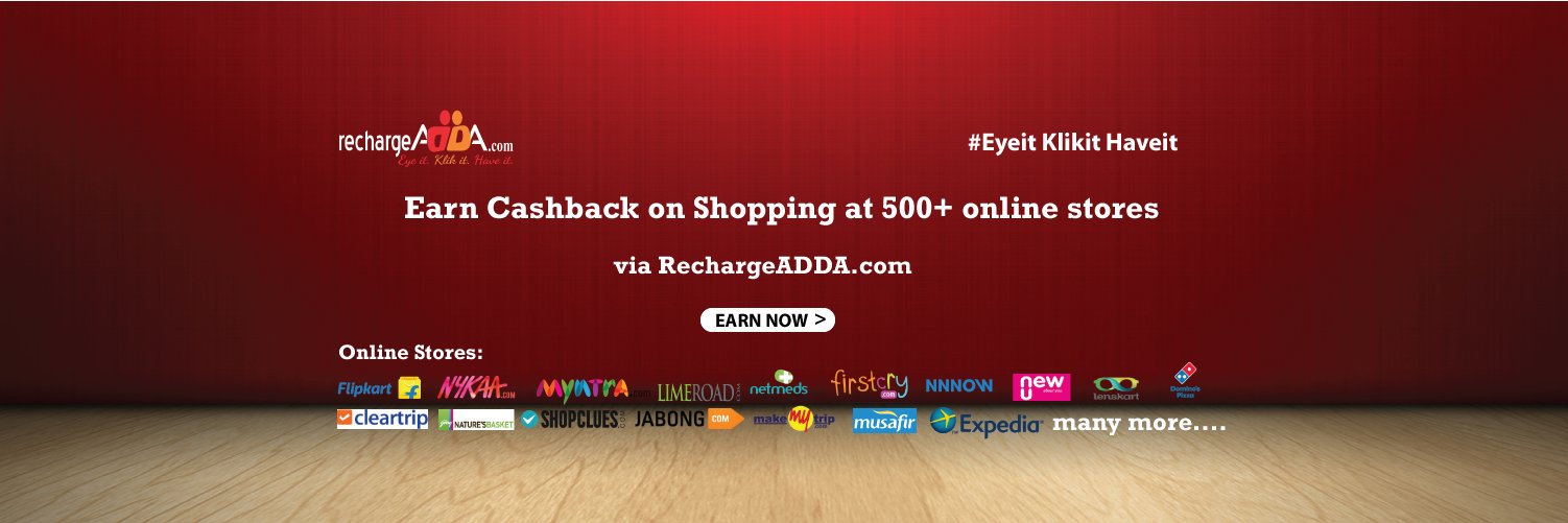rechargeadda's profile banner image