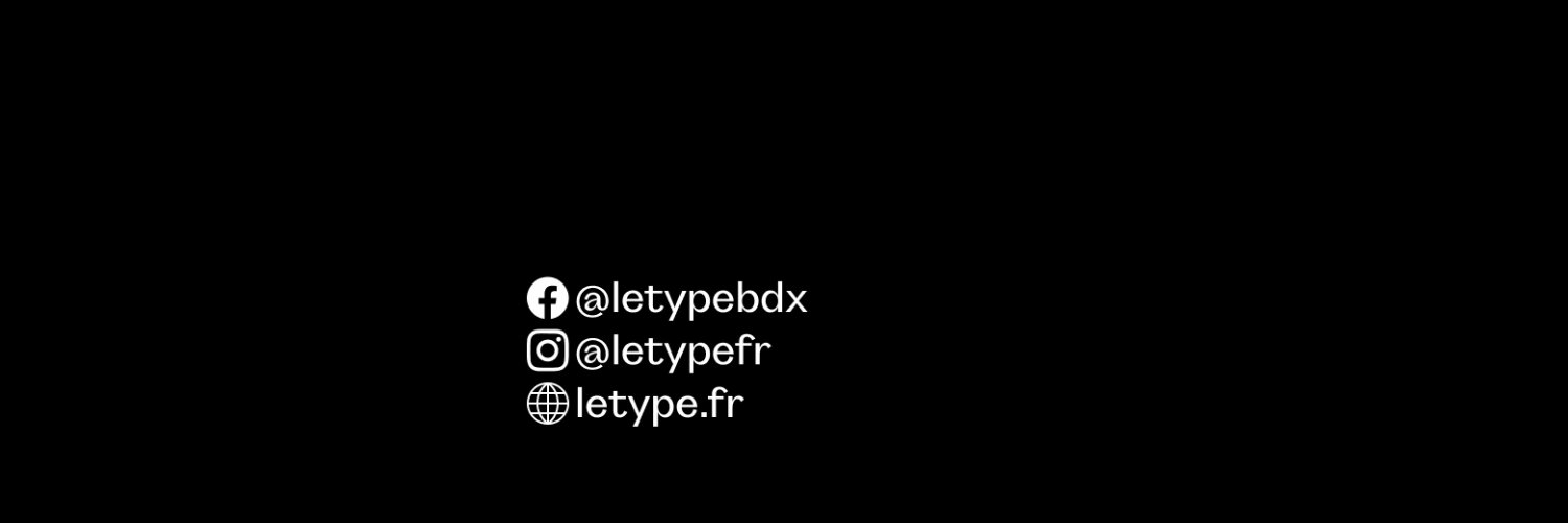 LE TYPE banner