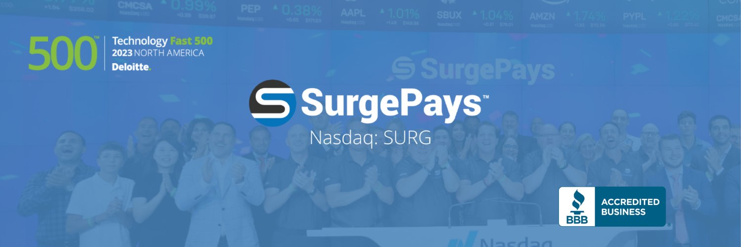 SurgePays banner
