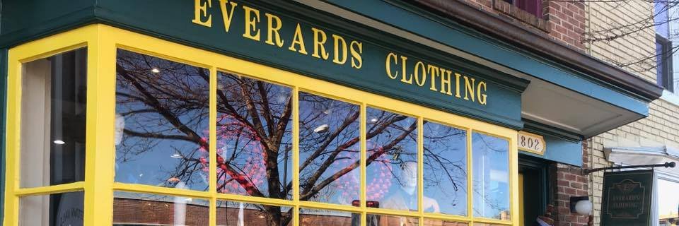 Everard's Clothing banner