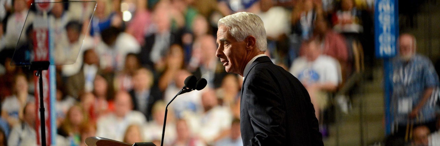 Charlie Crist's banner