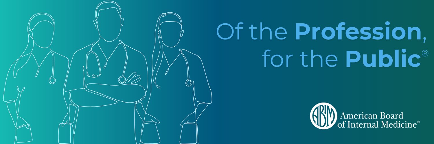 American Board of Internal Medicine (ABIM) banner