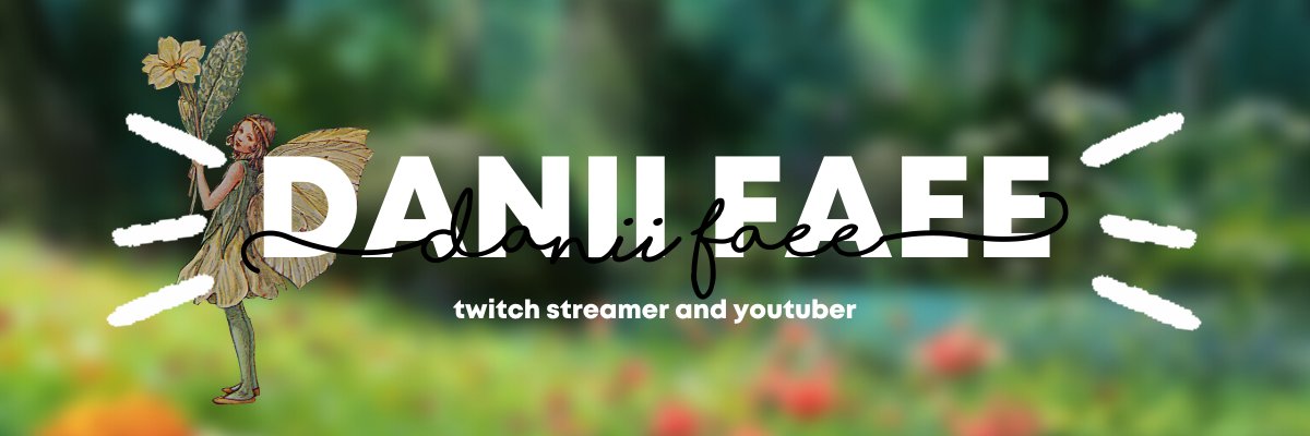 𓍊𓋼𓍊 dani 𓍊𓋼𓍊 banner