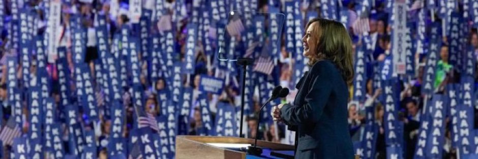 Biden/Obama/HRC/Harris Democrat's banner