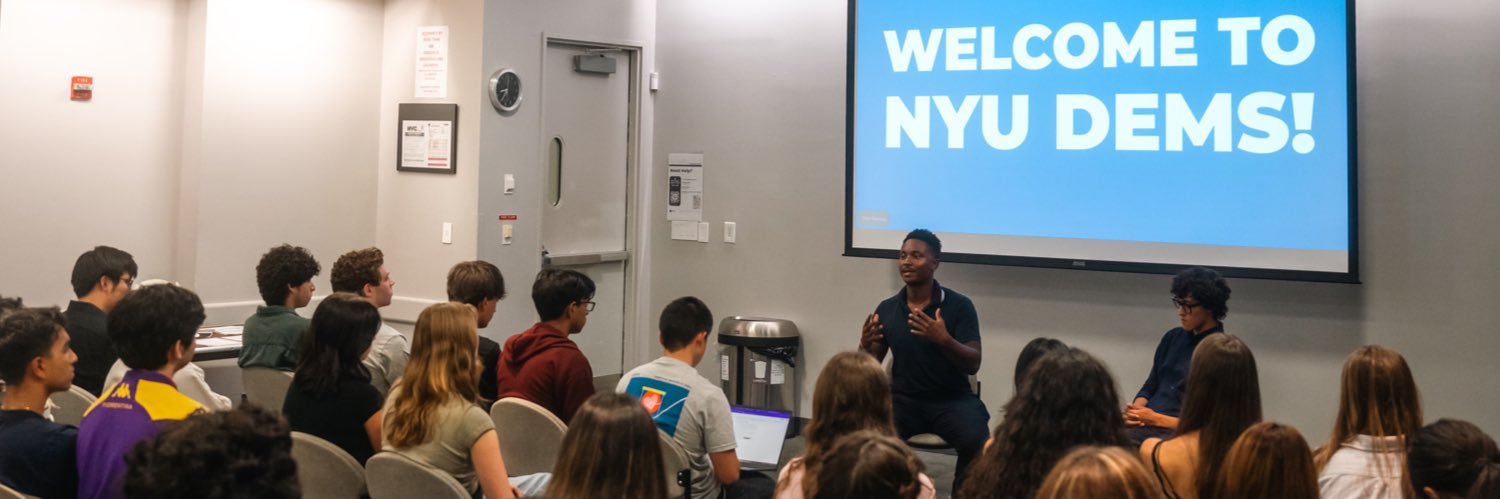 NYUDems's profile banner image
