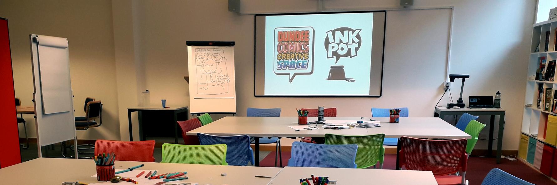 Dundee Comics Space banner