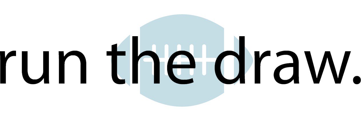 Run The Draw Podcast banner
