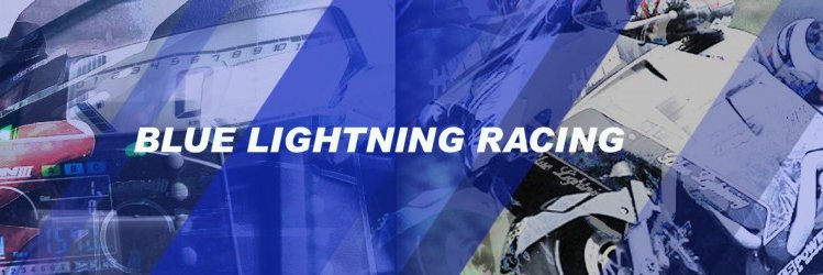 Blue Lightning Racing banner