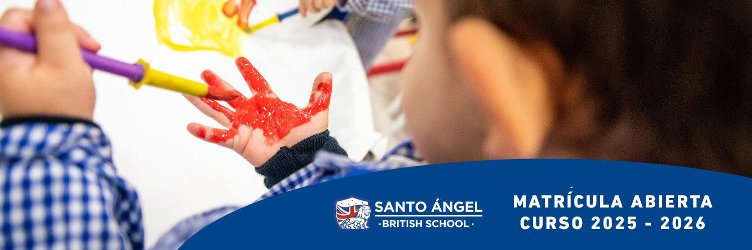Santo Angel British School - SABS banner